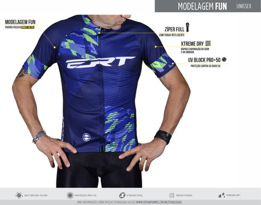 Camisa Ciclismo Ert Classic Dots