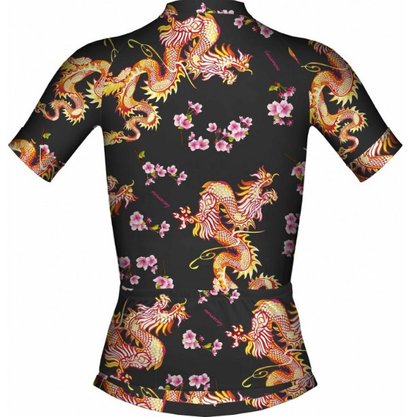 Camisa Manga Curta Lacarrera Dragão Chinês