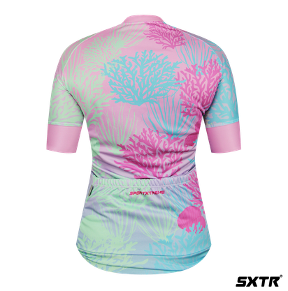 Camisa Ciclismo Feminina Slim Manga Curta Sportxtreme Belize