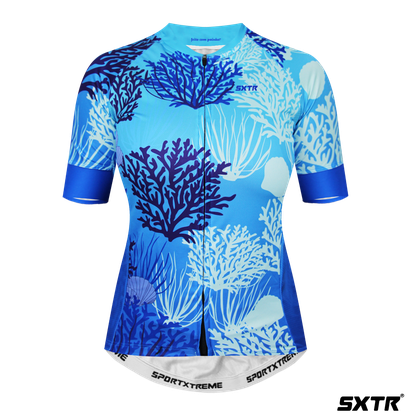 Camisa De Ciclismo Feminina Sportxtreme Belize Slim Manga Curta