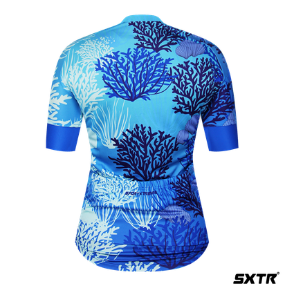 Camisa De Ciclismo Feminina Sportxtreme Belize Slim Manga Curta