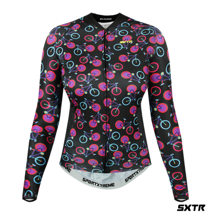 Camisa Slim Manga Longa Sport Xtreme Cycling