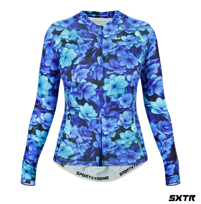 Camisa De Ciclismo Feminina Sportxtreme Slim Manga Longa Turmalina