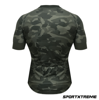Camisa Slim Manga Curta Sport Xtreme Army
