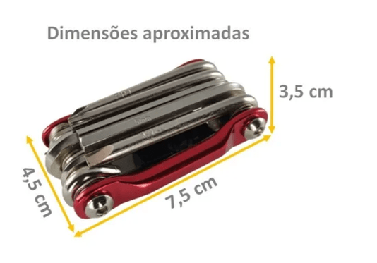 Canivete Multi-Ferramentas 11 Funções Elleven