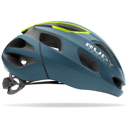 Capacete De Ciclismo Rudy Strym Azul/Fluor