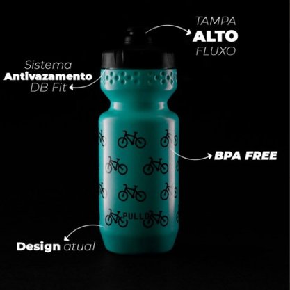 Caramanhola Pullo Bike Verde Água 600Ml