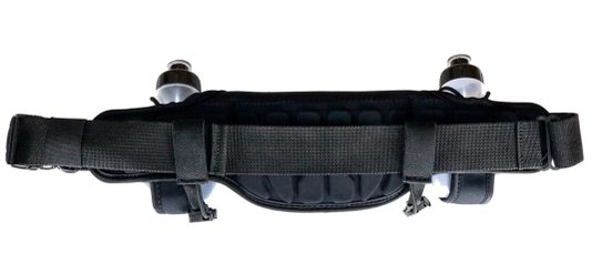 Cinto De Hidratacao Hupi Para 2 Garrafas Preto