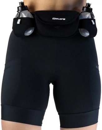 Cinto De Hidratacao Hupi Para 2 Garrafas Preto