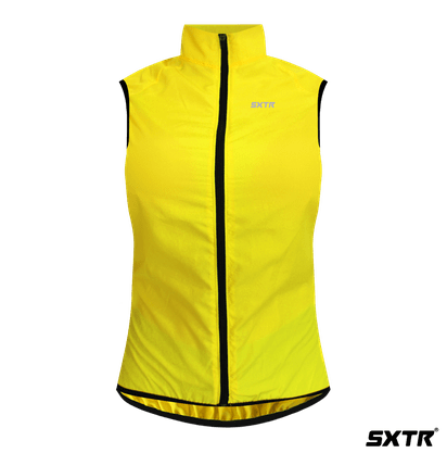 Colete Corta Vento Feminino Sportxtreme Amarelo