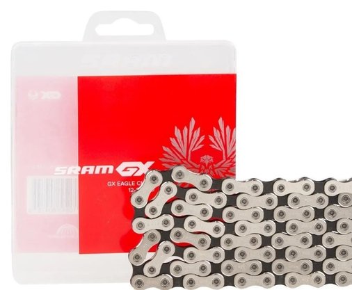 Corrente Sram Pc-Gx Eagle 126 Elos Prata
