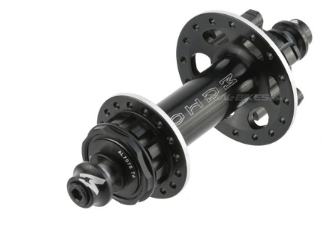 Cubo Traseiro De Bike Trial Alumínio Para Freio À Disco Echo 116Mm