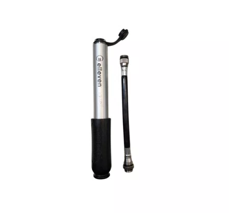 Bomba Mini Barril Aluminio Bico 2 Vias Mangueira Retrátil Interna 100 Psi