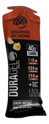 Caixa De Carbogel Duragel Com 40G Carb + Cafeína Sabor Tangerina - 60G 15 Unidades