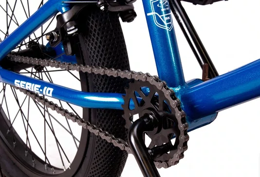 Bicicleta Pro-X Serie 10 Monobloco - Com Rotor - Azul Metalico - 2024