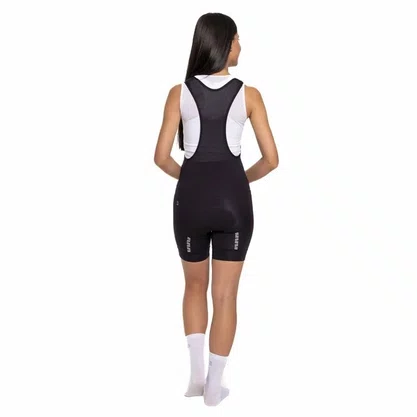 Bretelle De Ciclismo Feminino Marcio May Light C/Logo Branca