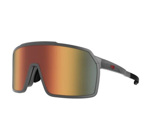 Óculos De Sol Hb Presto Clip On Para Lente De Grau Laranja - Graphene/ Red Orange Chrome
