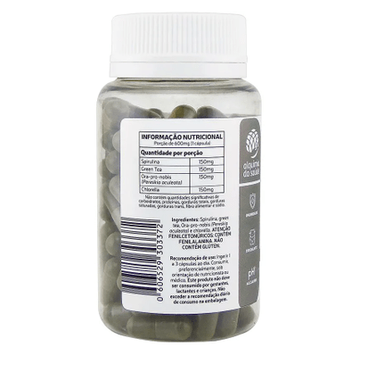 Cápsulas Detox Supergreens - 90