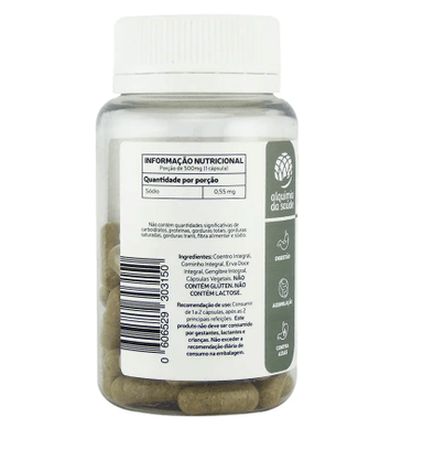 Digestivo Ayurvédico - 60 Cápsulas Vegetais