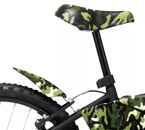 Bicicleta Infantil Aro 20 Groove T-20 Camuflada