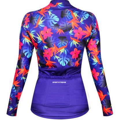 Camisa Ciclismo Feminina Manga Longa Sportxtreme California
