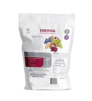 Pré Treino Energia Performance - Smoothie Uva, Beterraba E Cacau Alquimia Da Saúde 300G