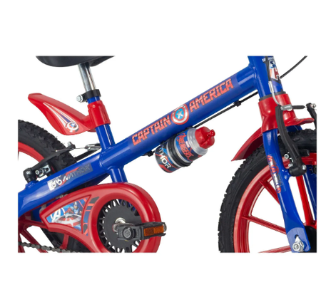 Bicicleta Infantil Aro 16 Capitão America Nathor