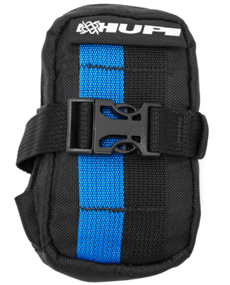 Bolsa De Selim Hupi Top Preto/Azul