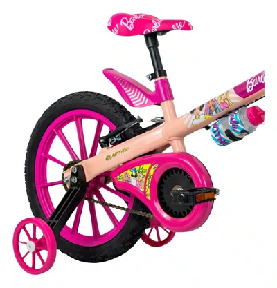 Bicicleta Infantil Aro 16 Barbie Nathor