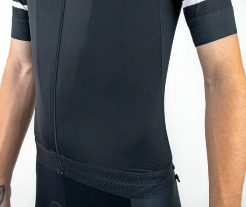 Camisa Ciclismo Marcio May Pro Black And White