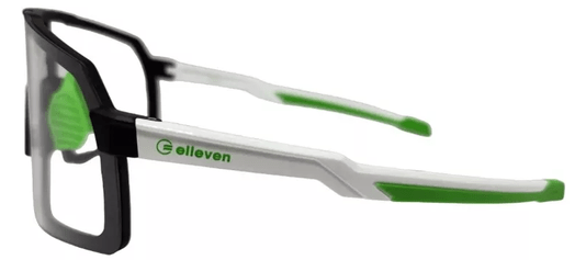 Oculos Para Ciclismo Lente Fotocromático Preto/Verde