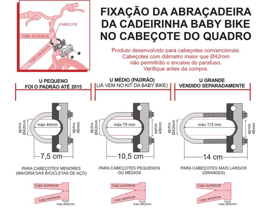 Cadeirinha De Bike Para Criança Kalf Baby Bike