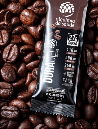 Carbogel Duragel Com 27G Carb + Cafeína Sabor Café - 60G