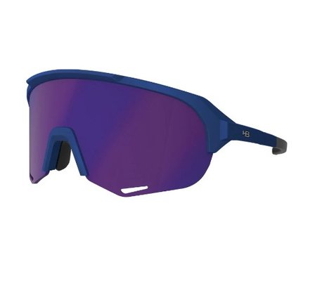 Óculos De Sol Hb Edge R Azul Matte Blue/ Blue Chrome