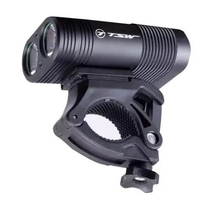 Farol De Bicicleta Tsw 600 Lumens Recarregável