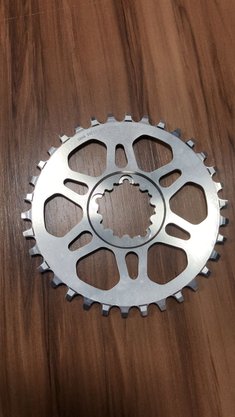 Coroa Bike Padrão Sram 3Mm Alumínio Cnc Sledgehammer