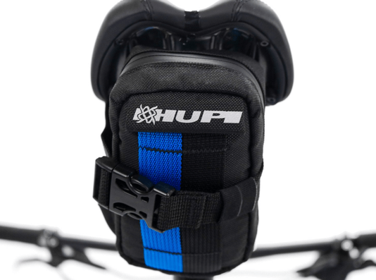 Bolsa De Selim Hupi Top Preto/Azul