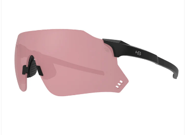 Óculos De Sol Hb Lente Amber Quad X 2.0 Matte Black Low Light