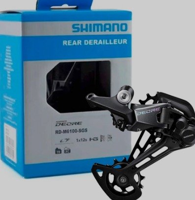 Câmbio Traseiro Shimano Deore Rd-M6100 Sgs 12V