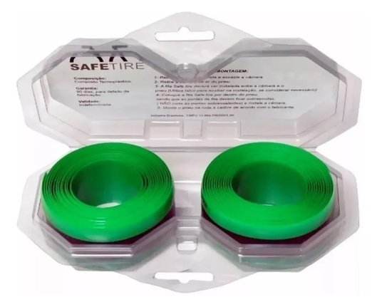 Fita Protetora Anti-Furo 35Mm Para Aro 26, 27,5 E 29 Verde