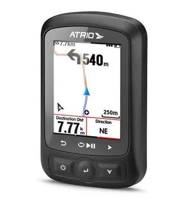 Ciclocomputador Com Gps Atrio Titanium Bundle