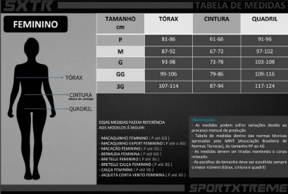 Jaqueta Confort Corta Vento Feminina Sportxtreme
