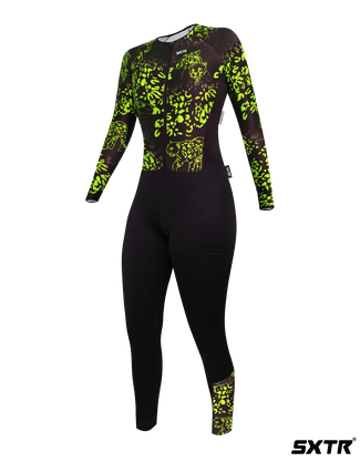 Macacão Feminino Manga Longa Sportxtreme Selva Limão Confort
