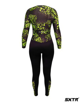 Macacão Feminino Manga Longa Sportxtreme Selva Limão Confort