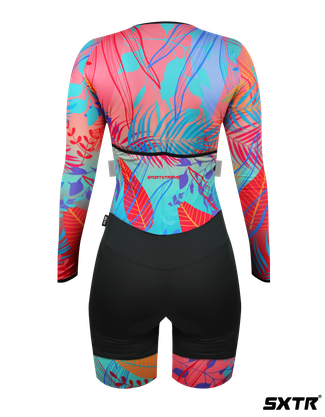 Macaquinho Feminino Manga Longa Sportxtreme Oásis