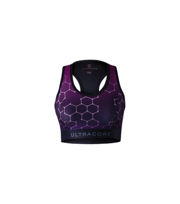 Macaquinho Feminino Manga Curta Ultracore Cyber Pink Com Top