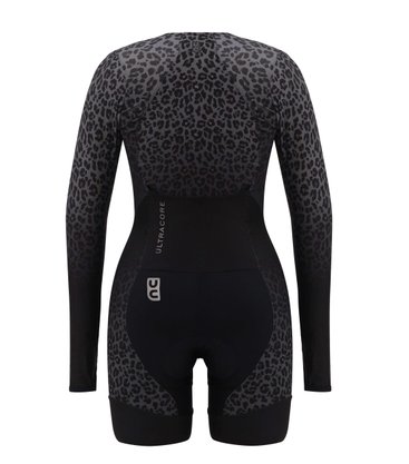 Macaquinho Feminino Manga Longa Ultracore Jaguar Com Top