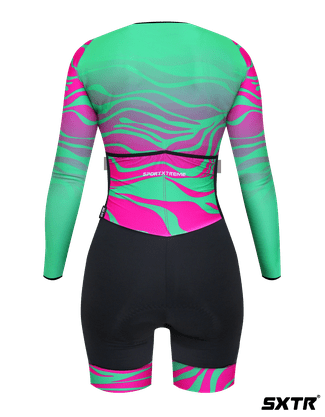 Macaquinho Feminino Manga Longa Sportxtreme Confort Mali