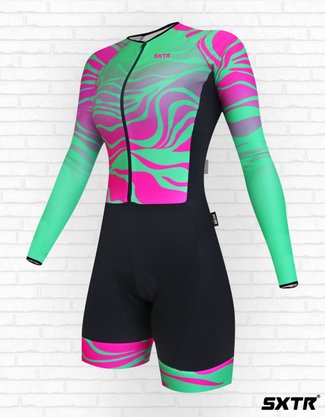 Macaquinho Feminino Manga Longa Sportxtreme Confort Mali