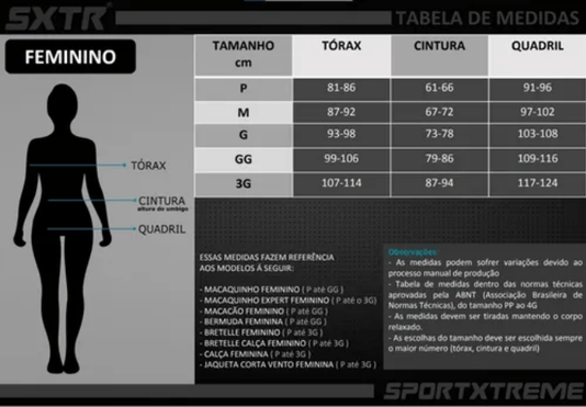 Macaquinho Feminino Manga Longa Sportxtreme Confort Solid Limão Neon